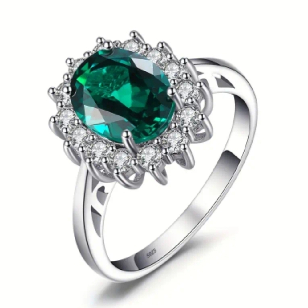 VQ Sterling Silver Ring